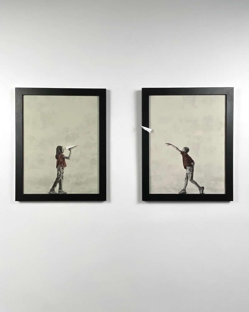 Experimental Frames by Andrew Scott That Break Artistic Boundaries
