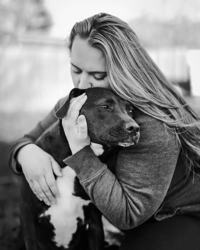 Heartfelt Photos That Capture the Last Goodbyes Between Pets and Owners