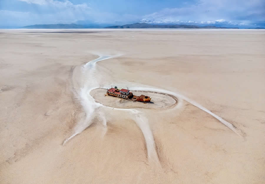 Swallowed by Mohammad Ataei Mohammadi - Drone Photo Awards 2025 Winners