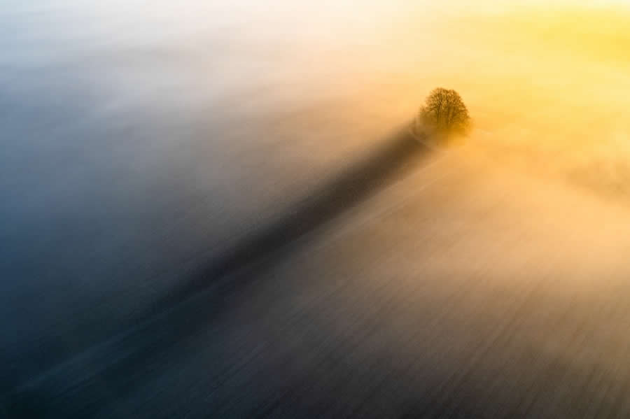 The Long Shadow by Christopher Harrison - Drone Photo Awards 2025 Winners