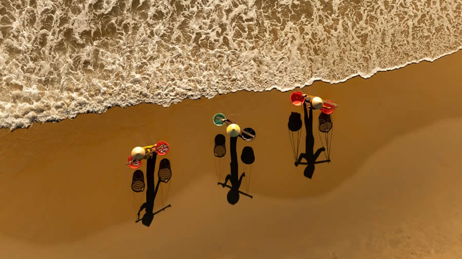 The Great Colour Study Vietnam by Dipanjan Pal - Drone Photo Awards 2025 Winners