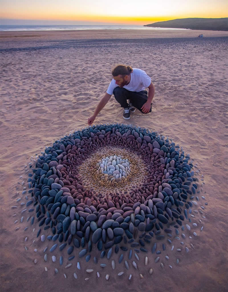 Ephemeral Land Art Masterpieces by Jon Foreman