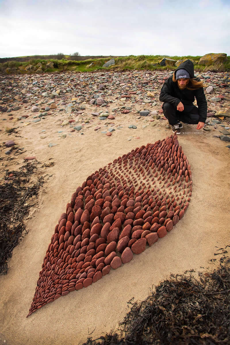 Ephemeral Land Art Masterpieces by Jon Foreman