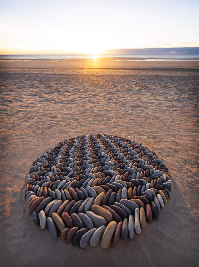 Ephemeral Land Art Masterpieces by Jon Foreman