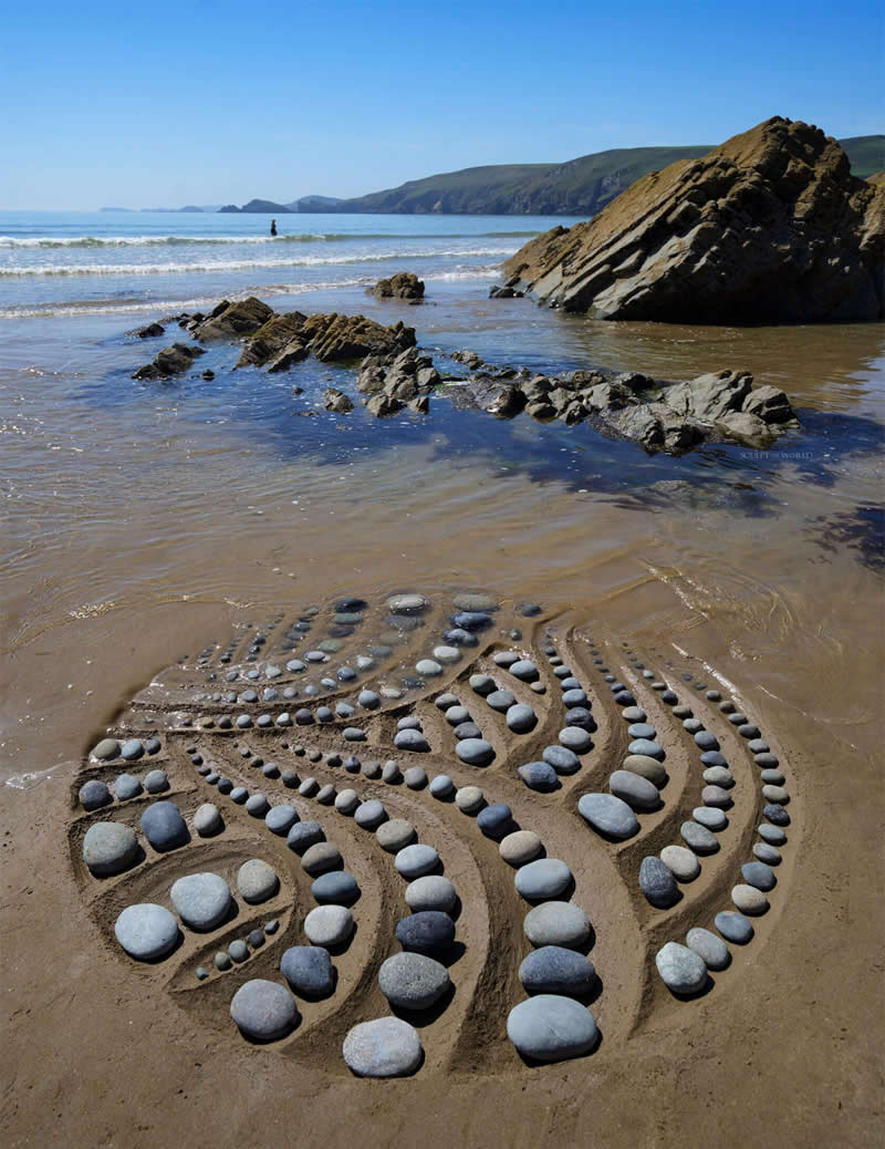 Ephemeral Land Art Masterpieces by Jon Foreman