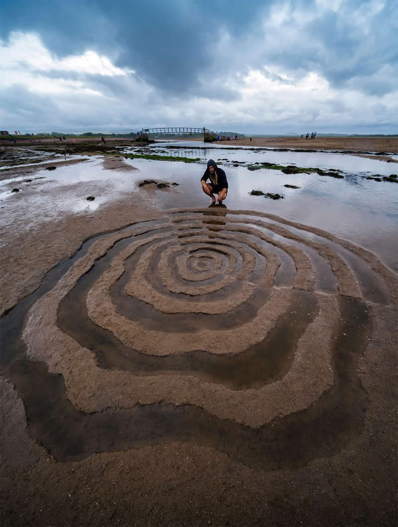 Ephemeral Land Art Masterpieces by Jon Foreman
