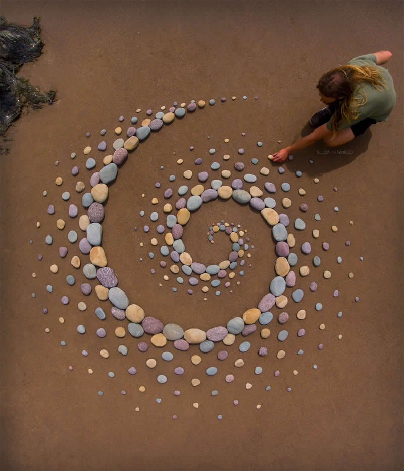 Ephemeral Land Art Masterpieces by Jon Foreman