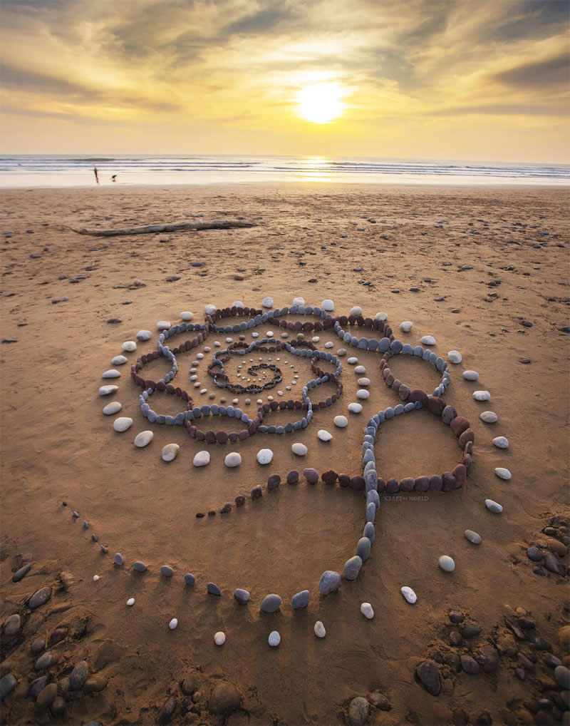 Ephemeral Land Art Masterpieces by Jon Foreman