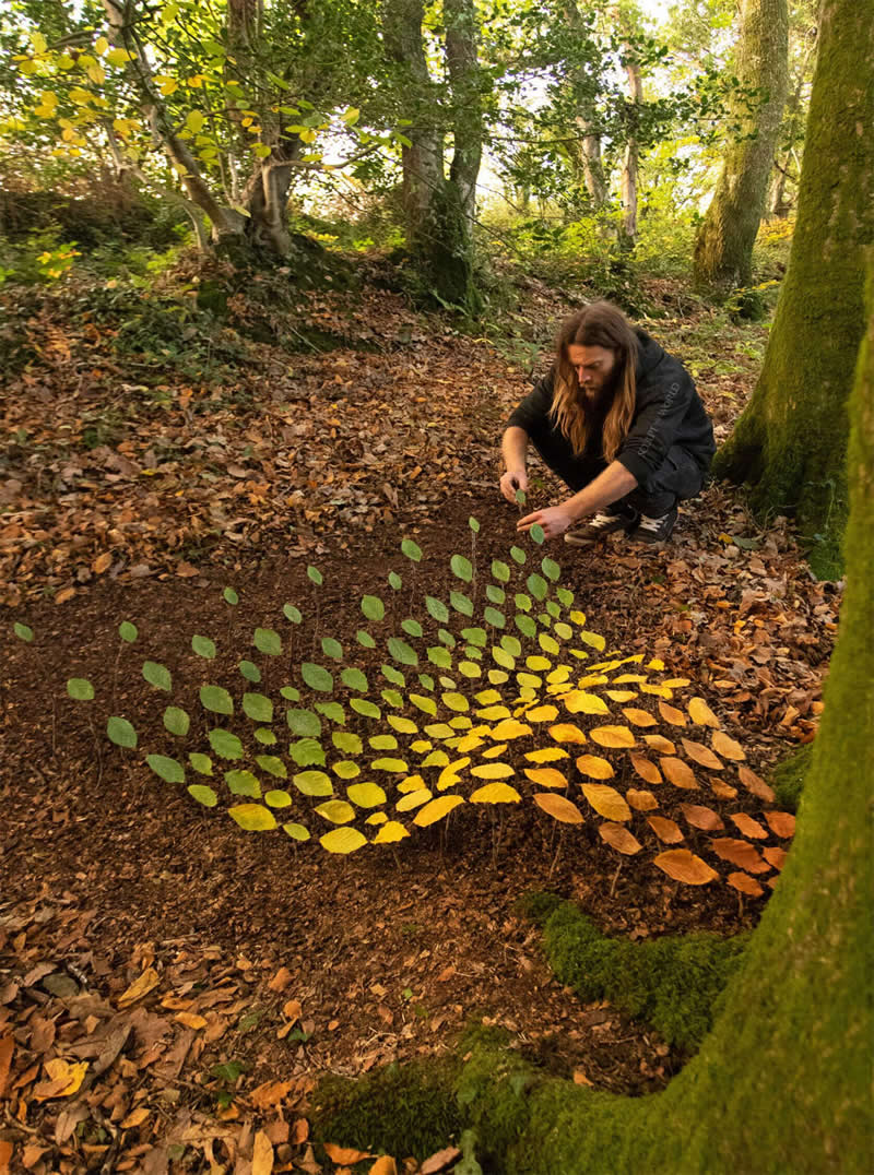 Ephemeral Land Art Masterpieces by Jon Foreman