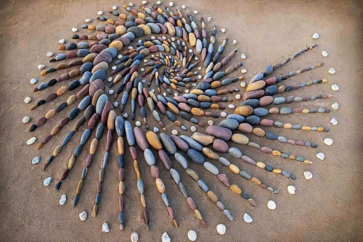 Ephemeral Land Art Masterpieces by Jon Foreman