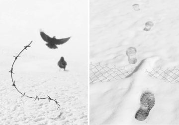 Minimalist Black-and-White Photography by Mostafa Nodeh