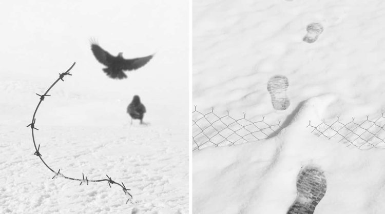 Minimalist Black-and-White Photography by Mostafa Nodeh