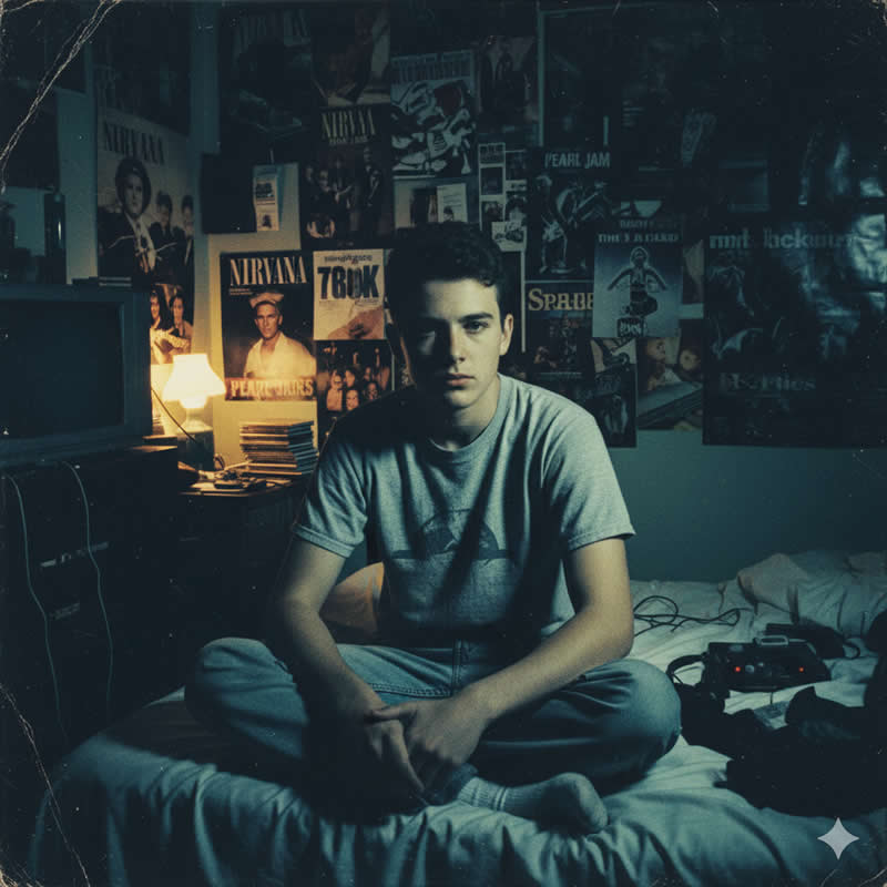 1990s Teen Bedroom Polaroid - Gemini AI Prompts Turn Your Photos to Perfect Retro