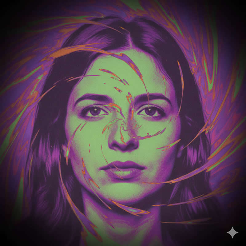 1980s Mall Portrait Studio - Gemini AI Prompts Turn Your Photos to Perfect Retro