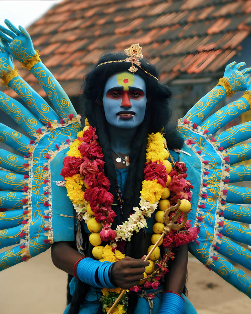 Powerful Portraits of Kulasai Dasara Festival in Tamil Nadu by Ganesh Vanare