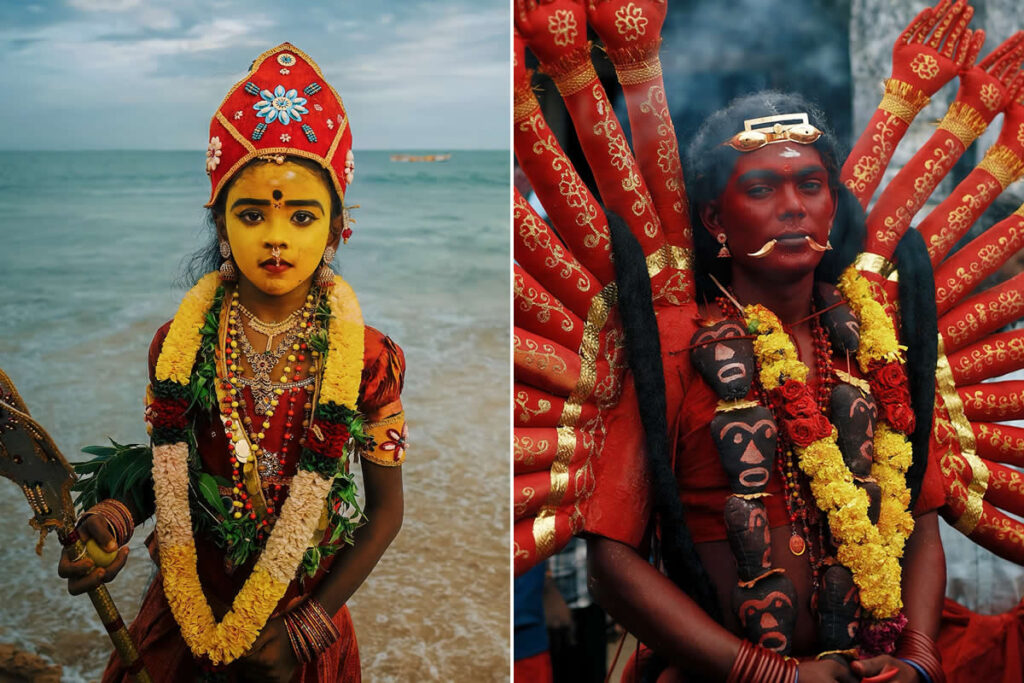 Powerful Portraits of Kulasai Dasara Festival in Tamil Nadu by Ganesh Vanare