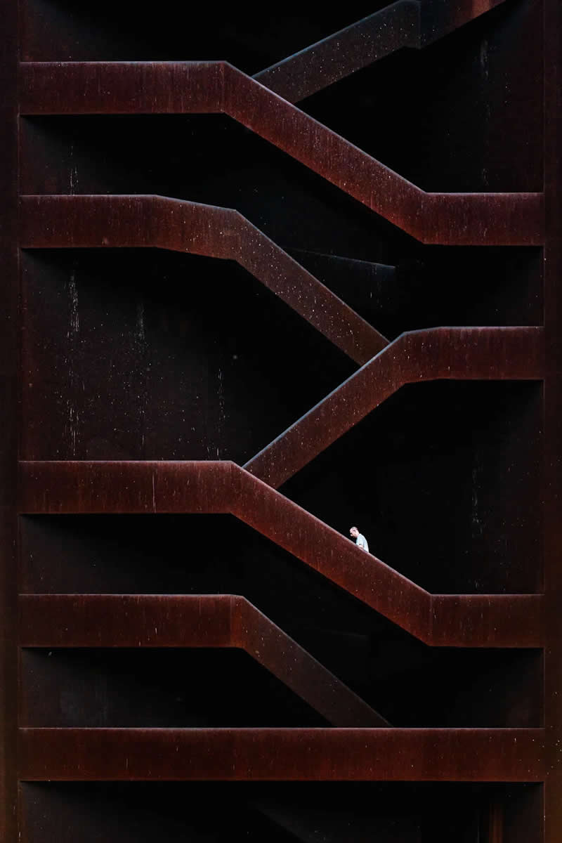 Rusty Nail by Marco Wilm - 2025 Minimalist Photography Awards Street Winners