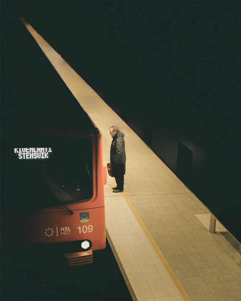A station without destination by Pekka Valitalo - 2025 Minimalist Photography Awards Street Winners