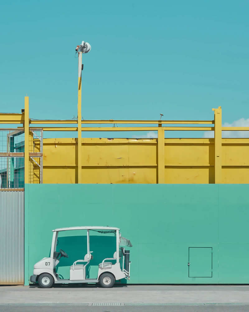 Pastel Graveyard by Masak Yazaki - 2025 Minimalist Photography Awards Street Winners