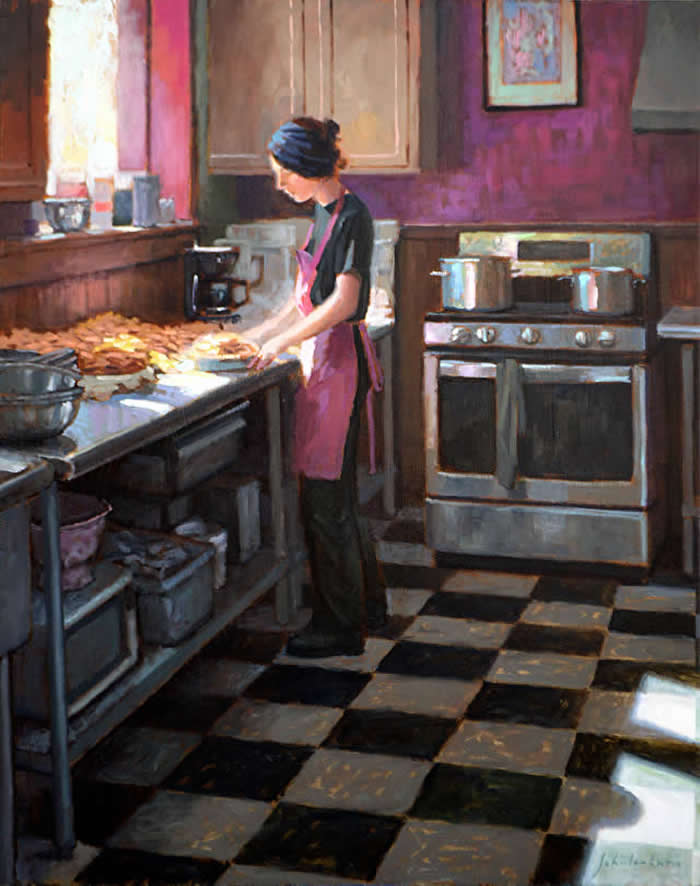 Oil Paintings by Paul Schoulenburg