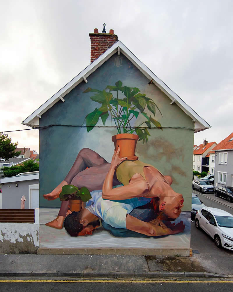 Playful Murals by Artez That Transform City Walls into Global Masterpieces