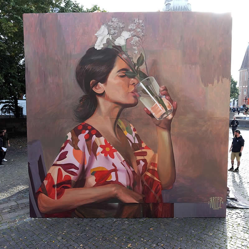 Playful Murals by Artez That Transform City Walls into Global Masterpieces