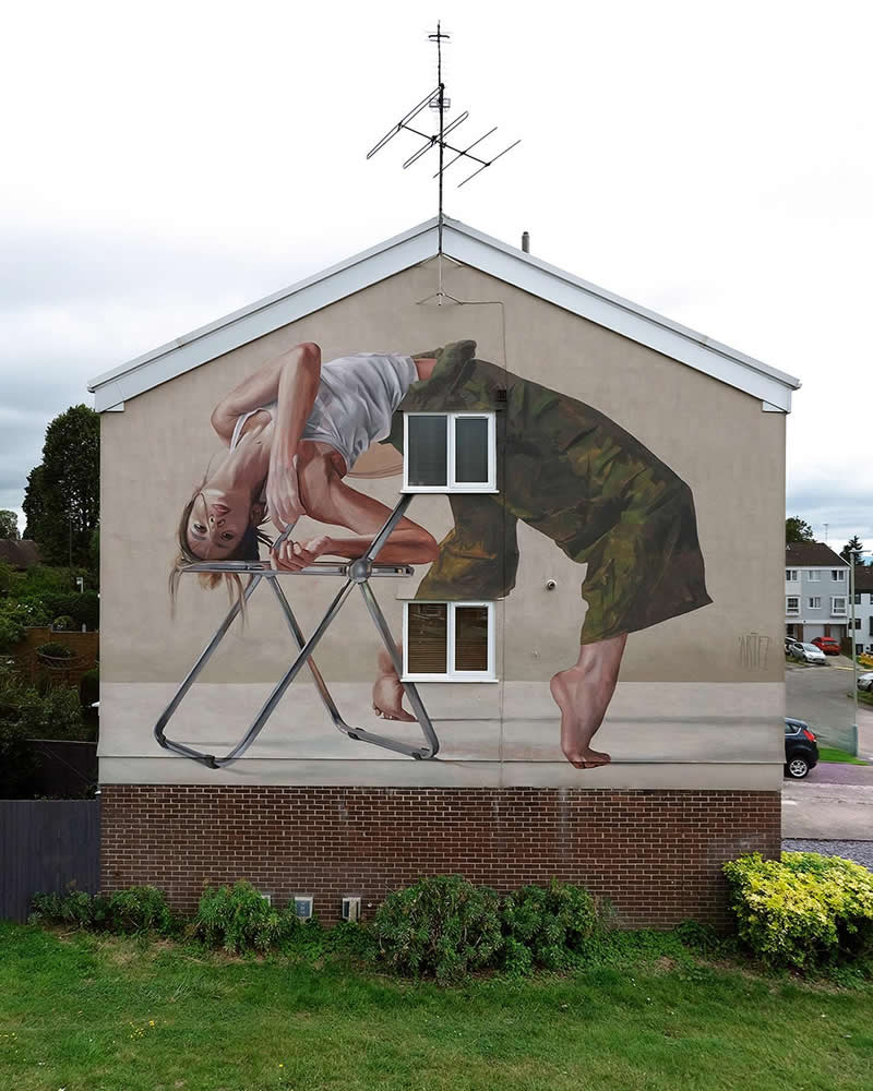 Playful Murals by Artez That Transform City Walls into Global Masterpieces