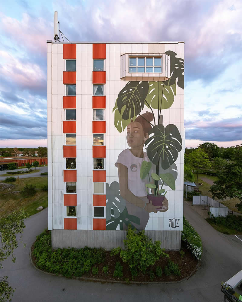 Playful Murals by Artez That Transform City Walls into Global Masterpieces