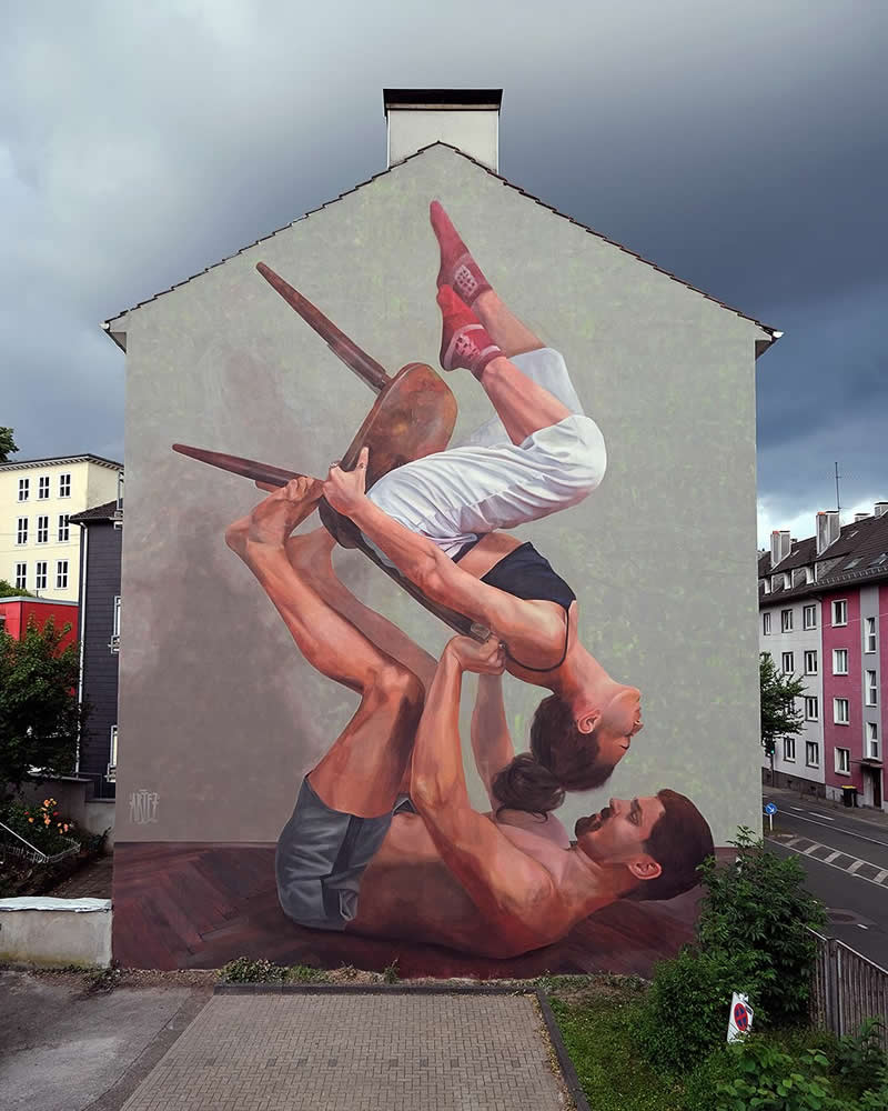 Playful Murals by Artez That Transform City Walls into Global Masterpieces