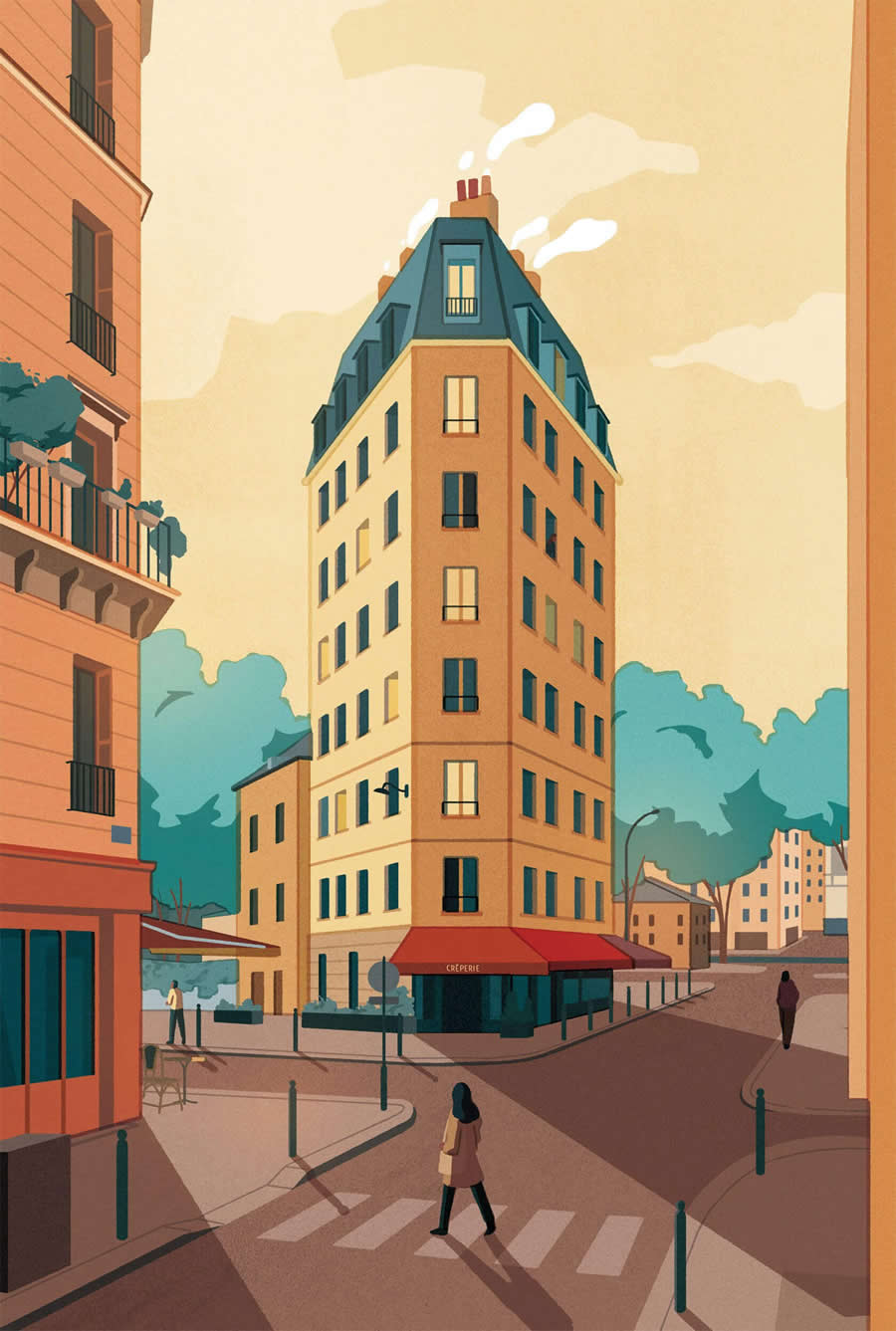 Beautiful Illustrations by Yo Hosoyamada