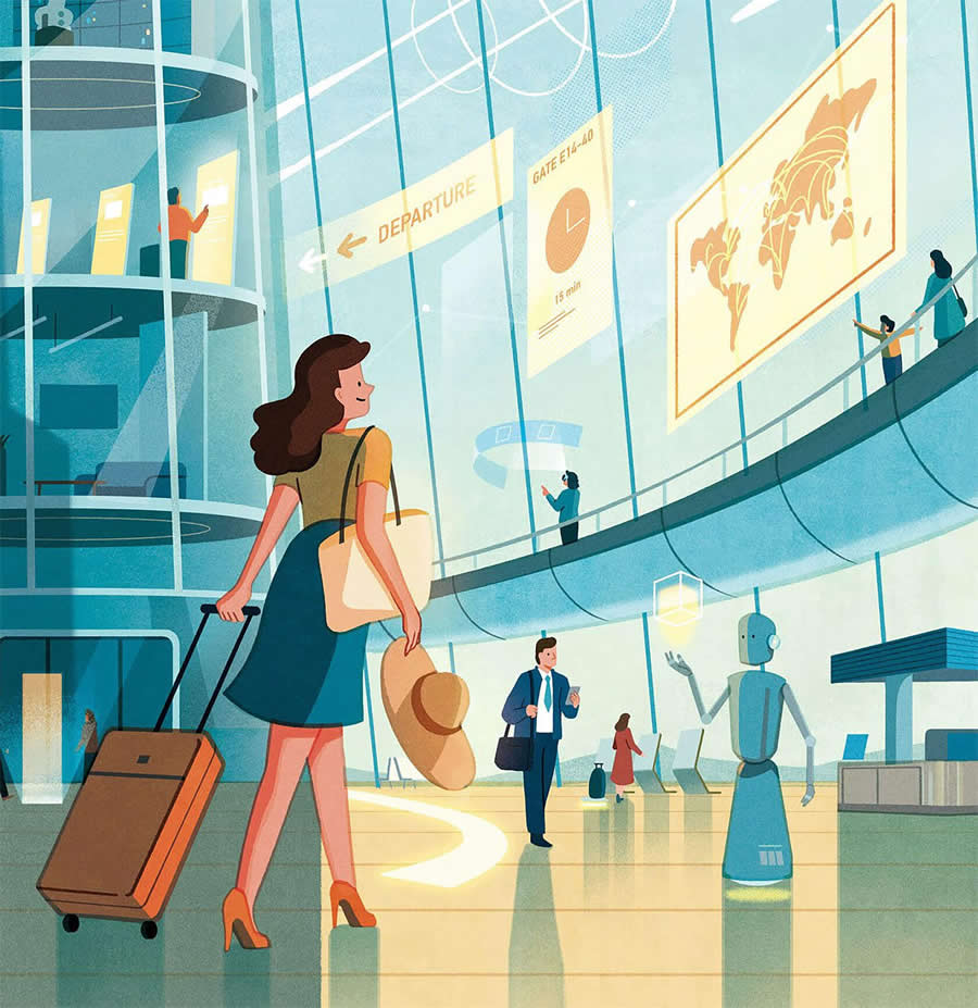 Beautiful Illustrations by Yo Hosoyamada