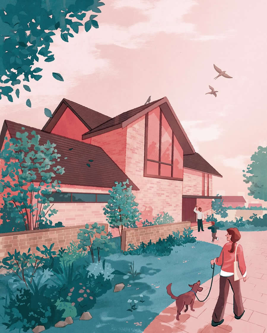 Beautiful Illustrations by Yo Hosoyamada
