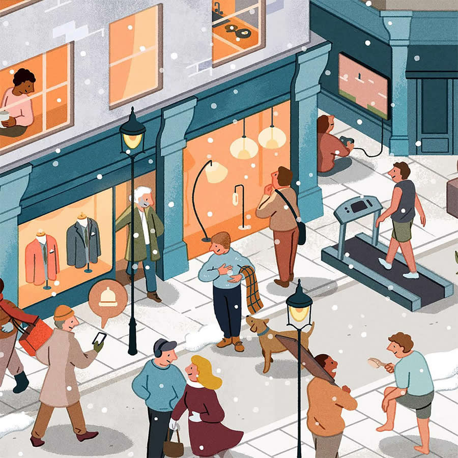 Beautiful Illustrations by Yo Hosoyamada