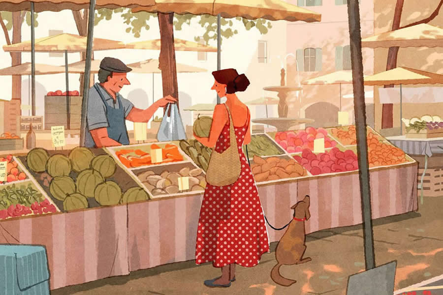 Beautiful Illustrations by Yo Hosoyamada