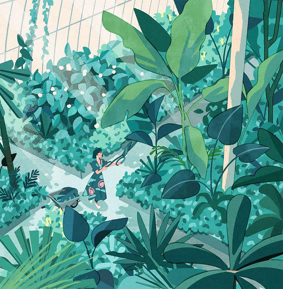 Beautiful Illustrations by Yo Hosoyamada