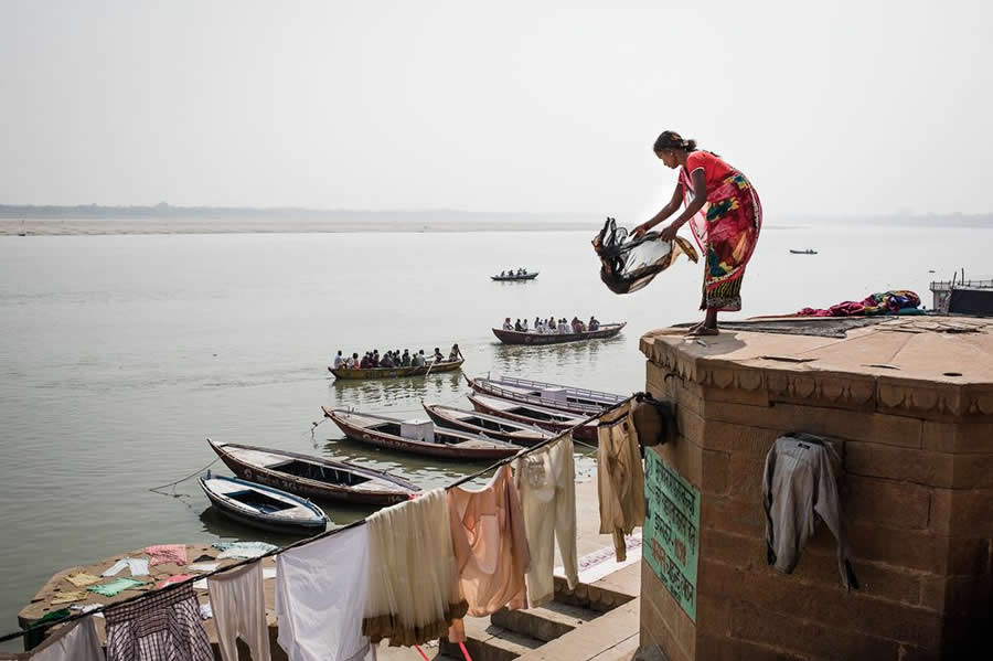 Varanasi Ghats India - Captivating Street Photography by Giancarlo Zuccarone