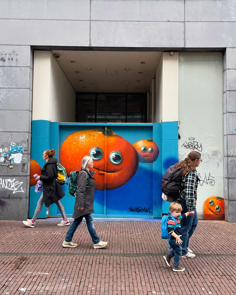 Stunning Mural Art of Walls by Dutch Artist Jan Is De Man