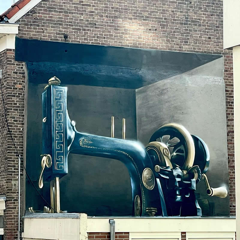 Stunning Mural Art of Walls by Dutch Artist Jan Is De Man