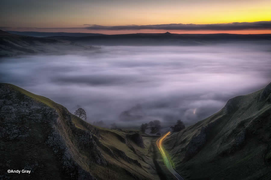 Winnats Pass Inversion by Andy Gray