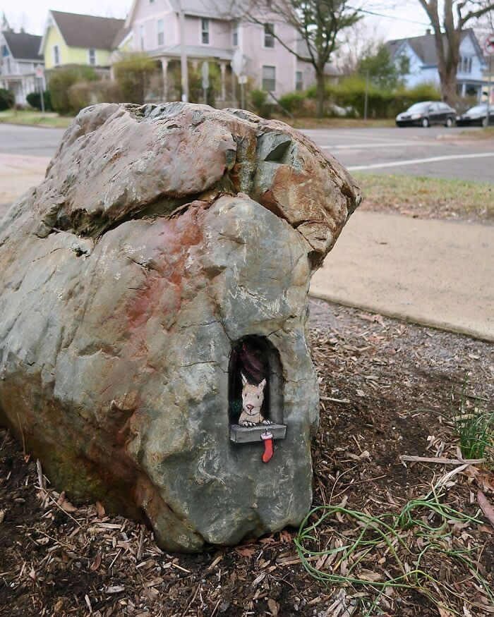 Magical Sidewalk Artworks by David Zinn That Bring Streets to Life