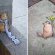 Magical Sidewalk Artworks by David Zinn That Bring Streets to Life