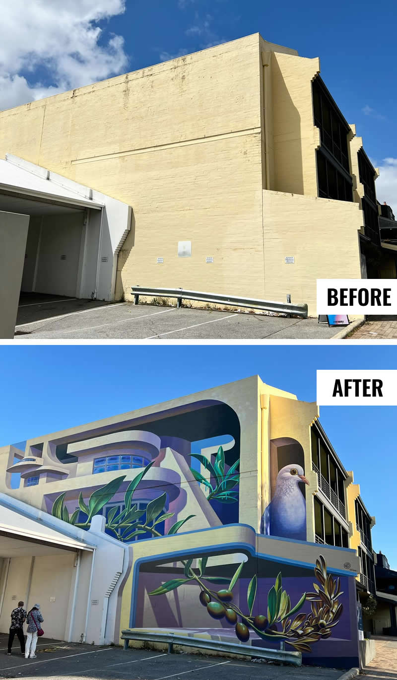 Astonishing 3D Murals That Turn Ordinary Buildings into Mind-Bending Illusions