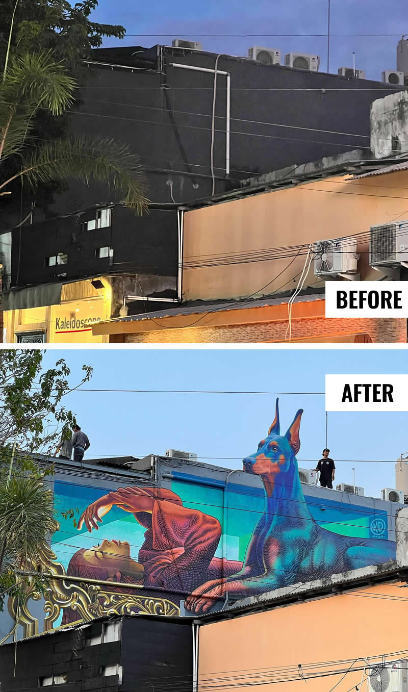 Astonishing 3D Murals That Turn Ordinary Buildings into Mind-Bending Illusions