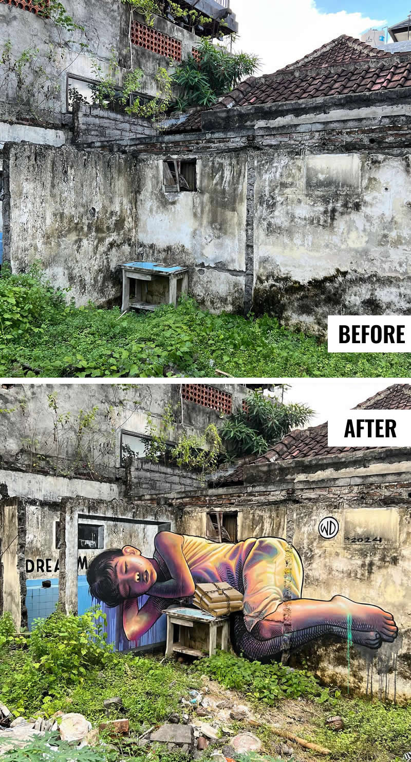 Astonishing 3D Murals That Turn Ordinary Buildings into Mind-Bending Illusions