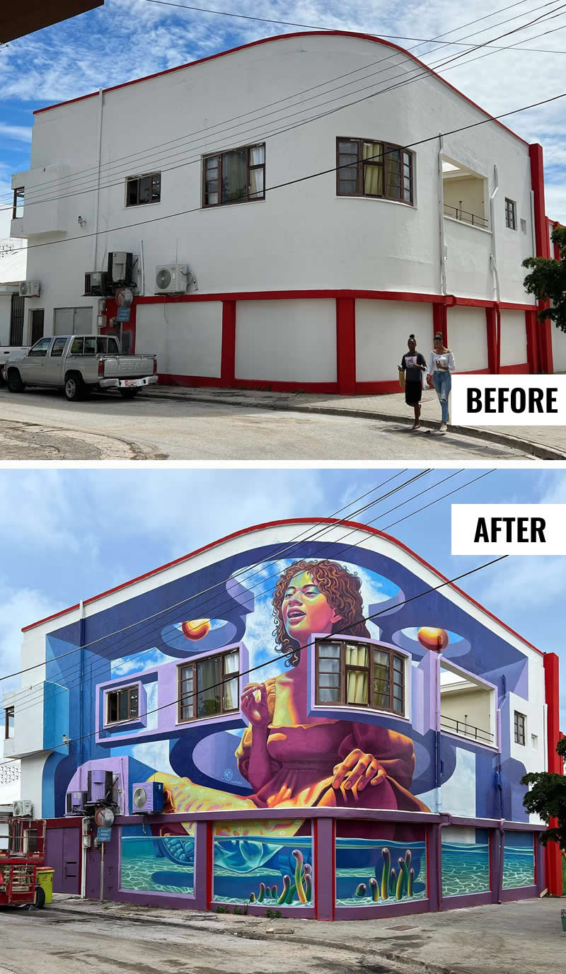 Astonishing 3D Murals That Turn Ordinary Buildings into Mind-Bending Illusions