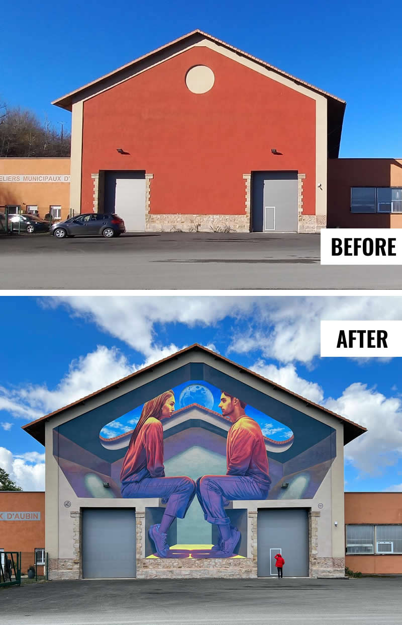 Astonishing 3D Murals That Turn Ordinary Buildings into Mind-Bending Illusions