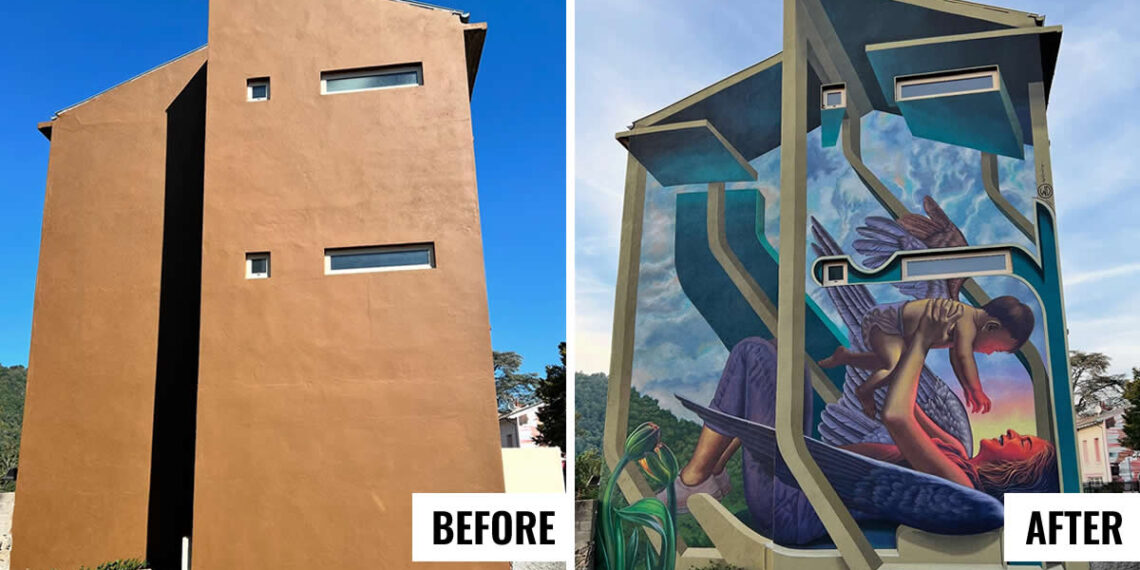 Astonishing 3D Murals That Turn Ordinary Buildings into Mind-Bending Illusions