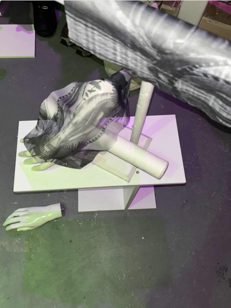 Yangyang Xu Blurs Reality in an Immersive Fashion Installation