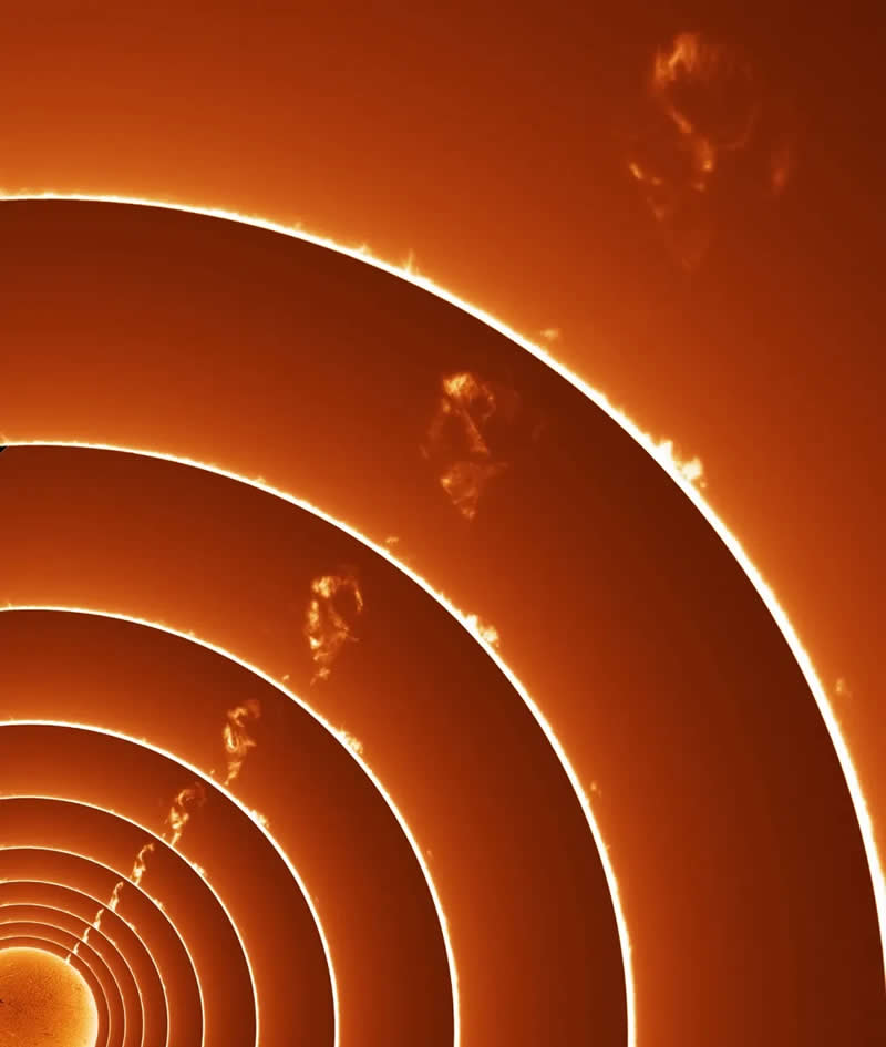 A Sun Yawn by Zhang Yanguang - 2025 Astronomy Photographer of the Year Awards