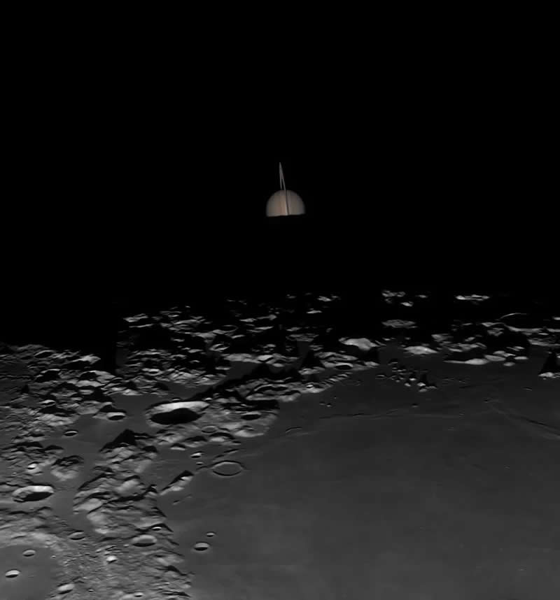 Saturnrise by Tom Williams - 2025 Astronomy Photographer of the Year Awards